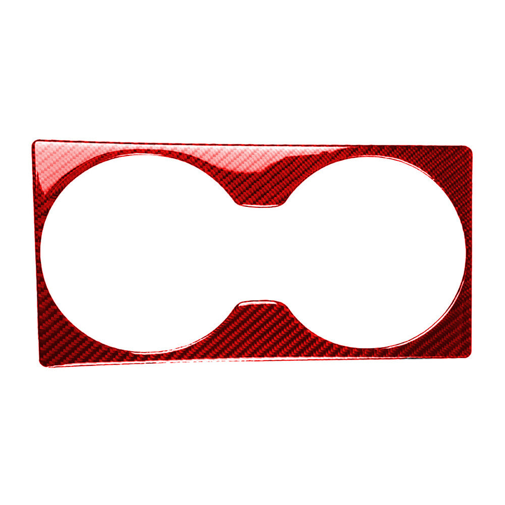 Fit for Nissan GTR R35 2008-2020 Rear Loudspeaker Frame Cover Trim Carbon Fiber Red