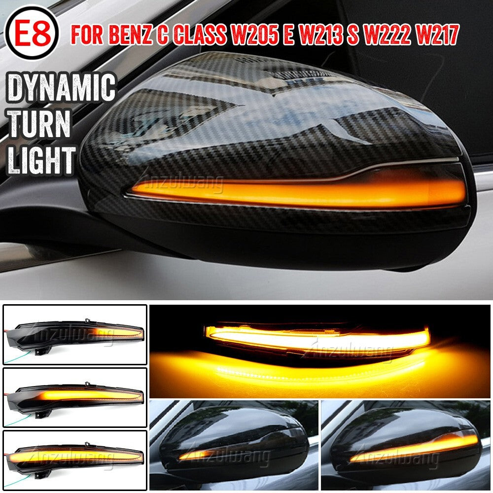 Dynamic Turn Signal Light for mercedes-benz w205 C180 C200 C250 S400 S400L S450
