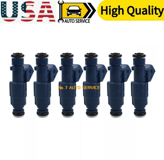 6X Fuel Injectors Fits for Ford BA BF Falcon XT Fairlaine XR6 Territory 0280156123