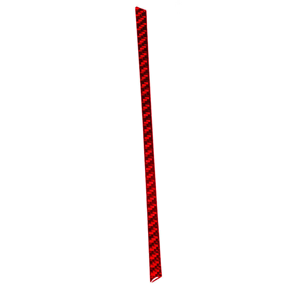 Red Carbon Fiber Speedmeter Cover Trim Sticker for BMW 6Series F12 F13 2011-2018