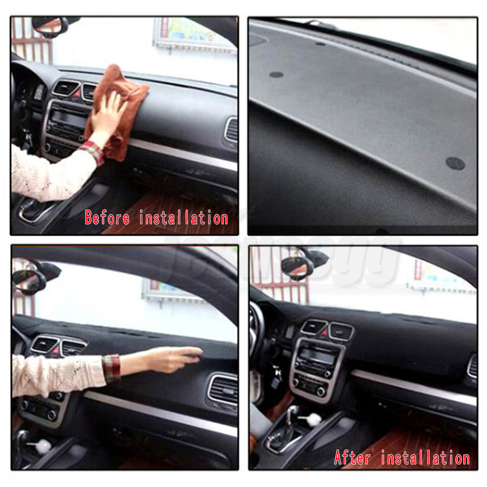 for Toyota for Camry XV50 2012-2017 LHD Car Sun Shade Visor Pad Dashboard Cover Mat