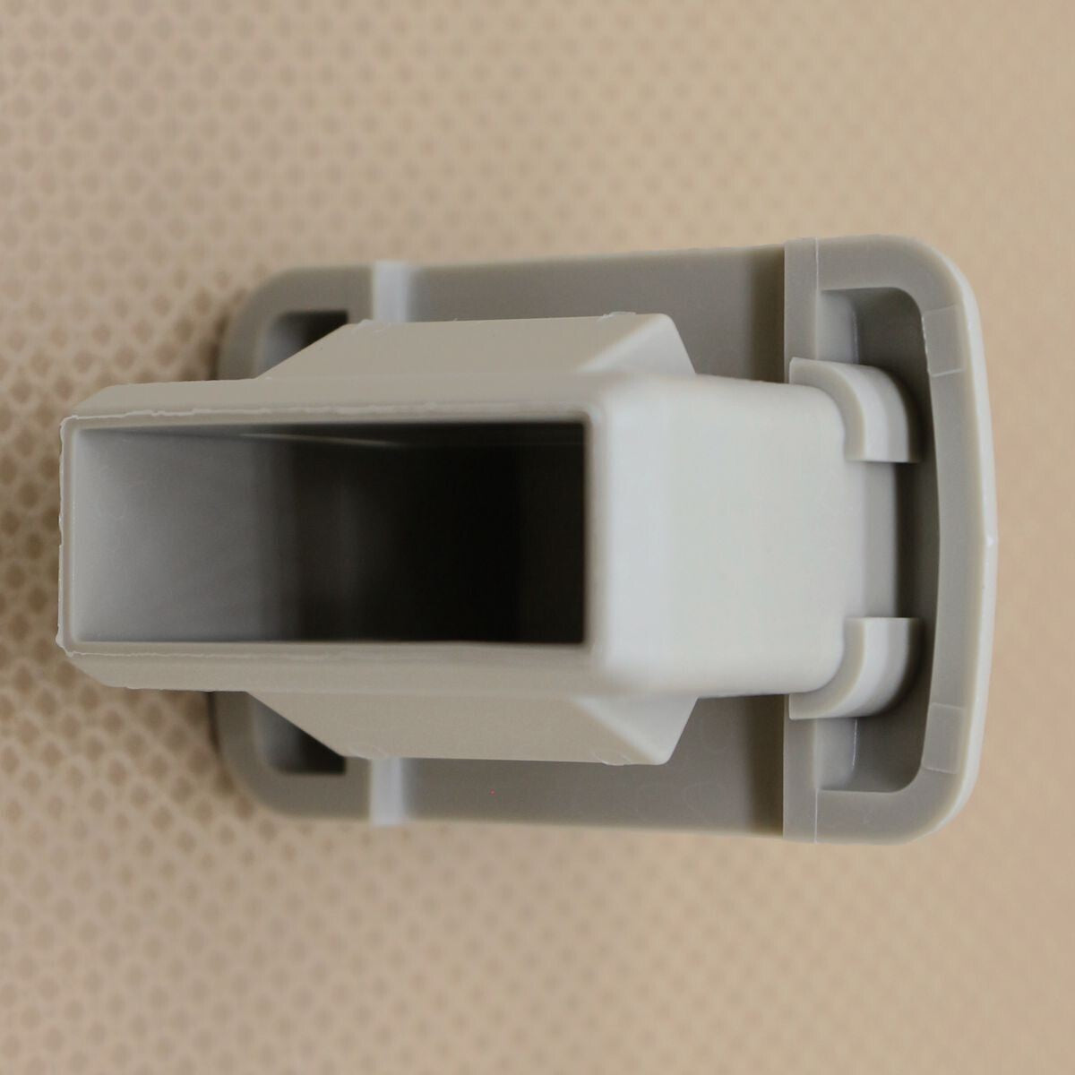 New Beige Sun Visor Clip Holdor Hook for Mitsubishi Outlander, PHEV MR654610