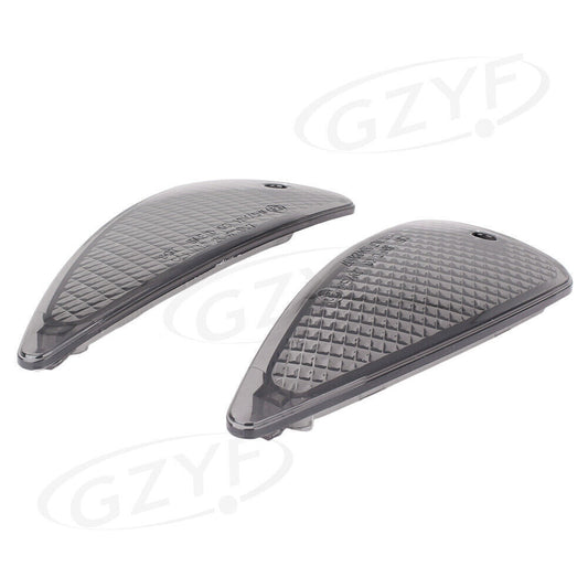 Smoke Front Turn Signal Light Indicator Blinker Lenses Fit for BMW K1200RS 1997-2001