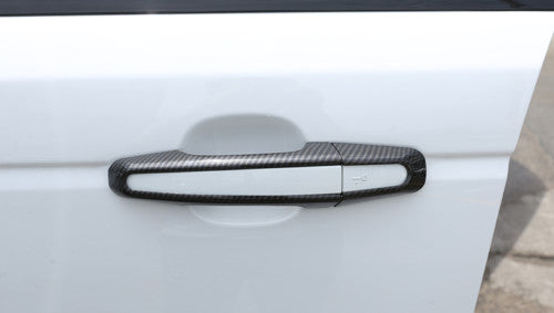 Carbon fiber side door handle cover trim for Land Rover for Range Rover L405 2013-17