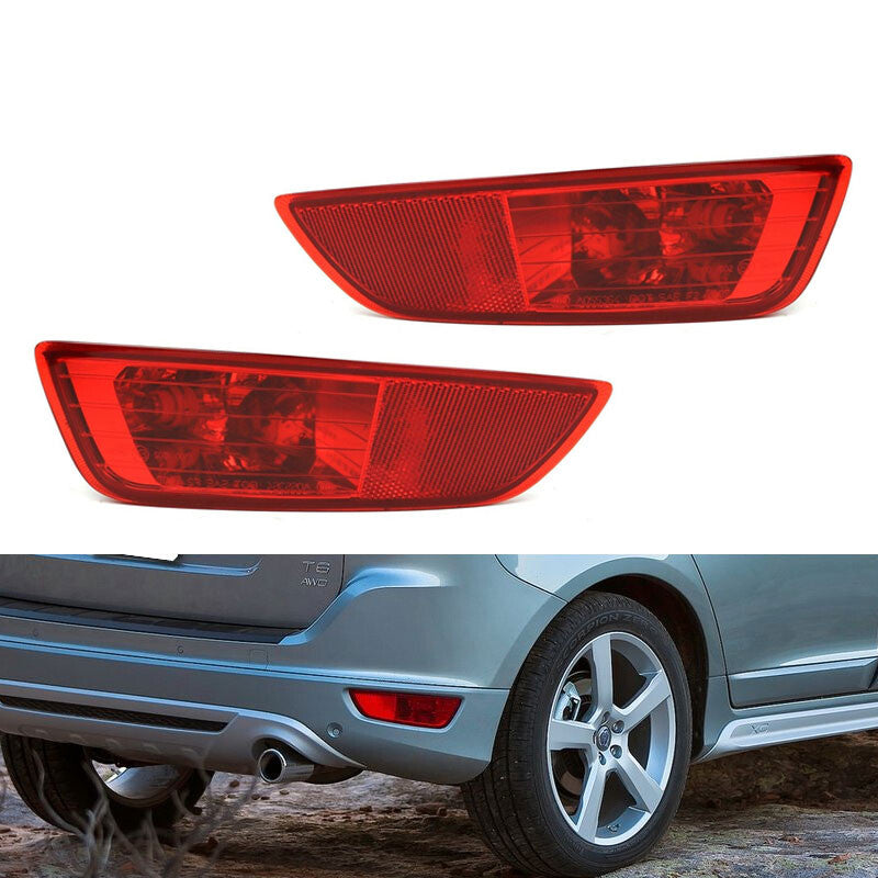 Rear LeftRight Bumper Tail Light Lamp Cover Reflector for Volvo XC60 2008-2013