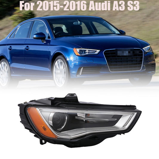 Applicable to 2015-2016 for Audi A3 S3 AU2503191 HID/Xenon headlights on the right passenger side.