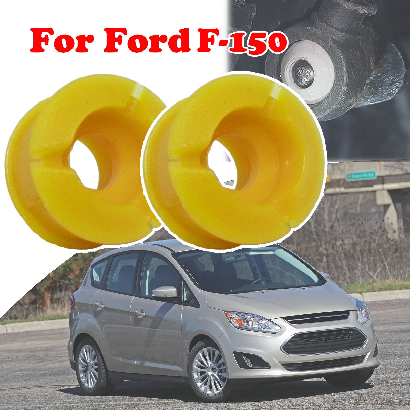 2X for Ford F-150 Automatic Transmission Shift Cable Bushing Kit Grommet 2009-20