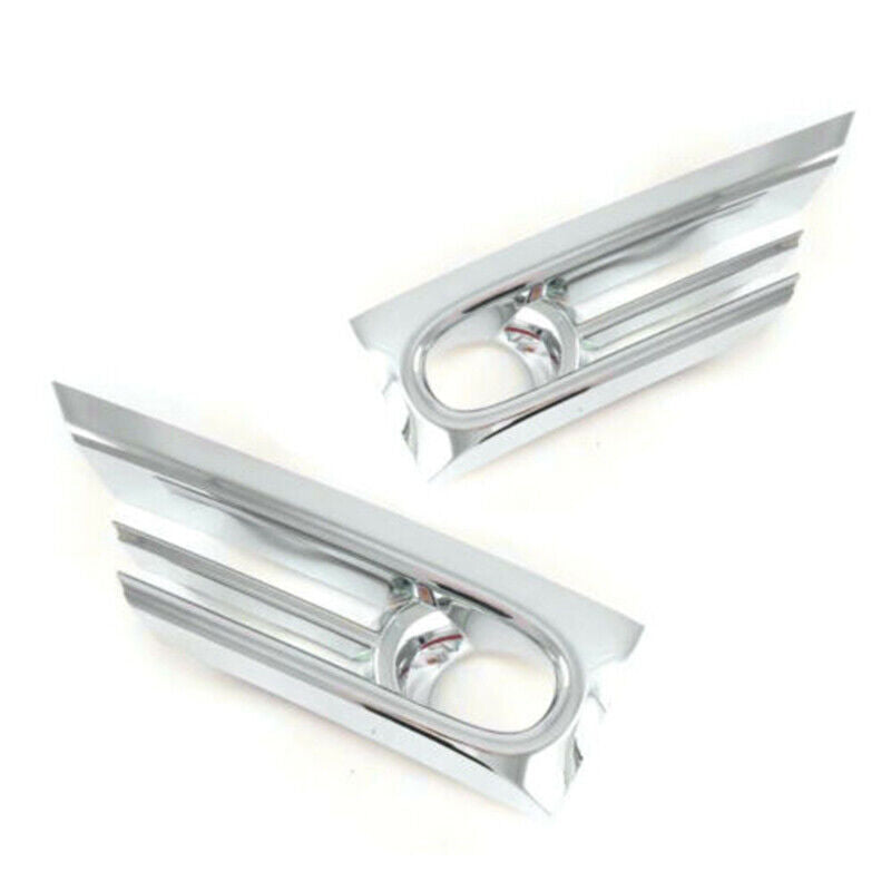 for Honda CR-V CRV 2020-2022 2PCS Chrome Front Fog Lamp Bumper Light Cover Trim
