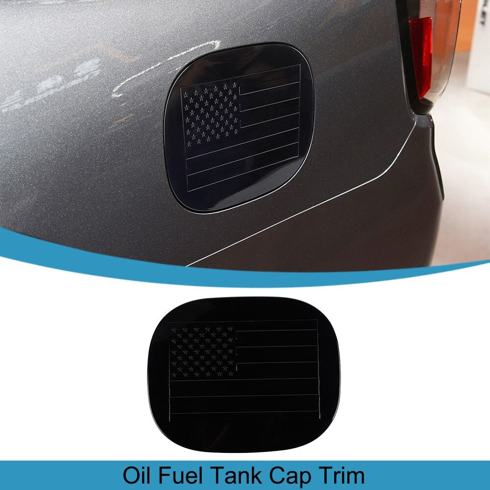 Black ABS Oil Fuel Tank Cap Cover Trim for Chevrolet Suburban Tahoe for GMC - for YUKON