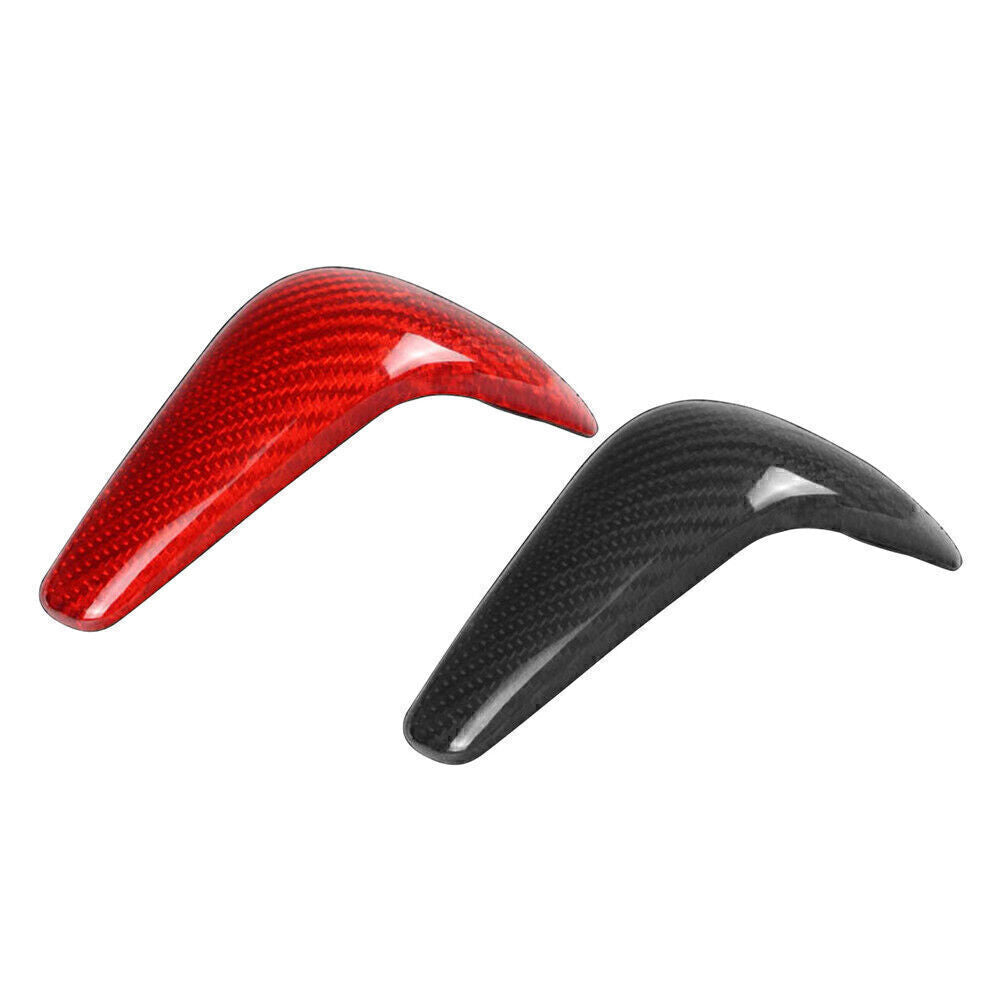 Carbon fiber automotive gear shift knob cover trim suitable for Audi A6 2016-2018 / A7 2015-2018