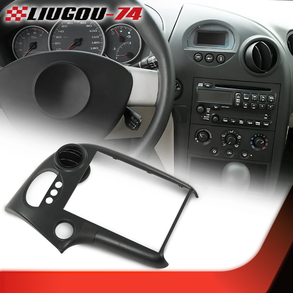 Suitable for 04-08 for Pontiac Grand Prix center dashboard radio bezel trim with 3 buttons B9