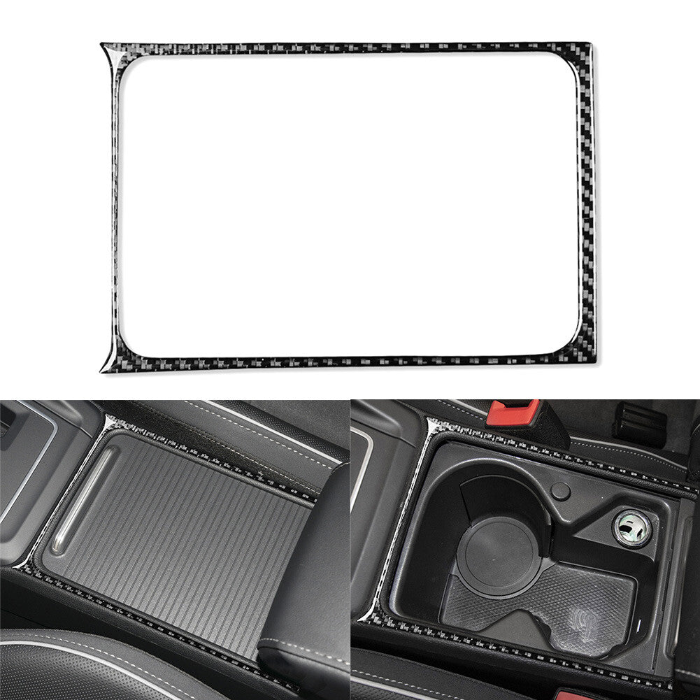 Center Water Cup Holder Frame Trim for Volkswagen for Golf 8 MK8 2021-2023