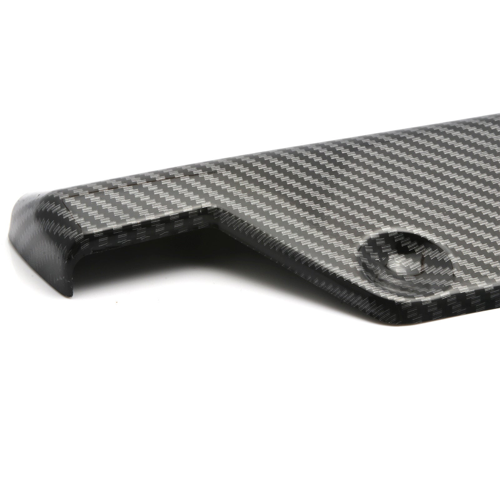2pcs Carbon Fiber Texture Rear Bumper Splitter Diffuser Canard for Chevy Camaro