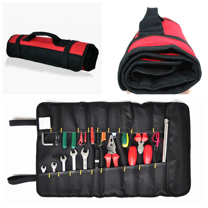 Car Reel Storage Tool Bag Multifunction Utility Electrical Package Oxford Pocket