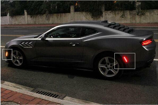 for Chevrolet Camaro 16-20 LED Front Rear turn signal Daytime running lights 4X