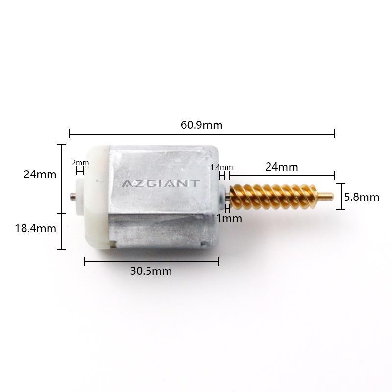 Rear door lock actuator motor for 2004-2009 for Nissan 350Z with convertible top-mounted mechanism.
