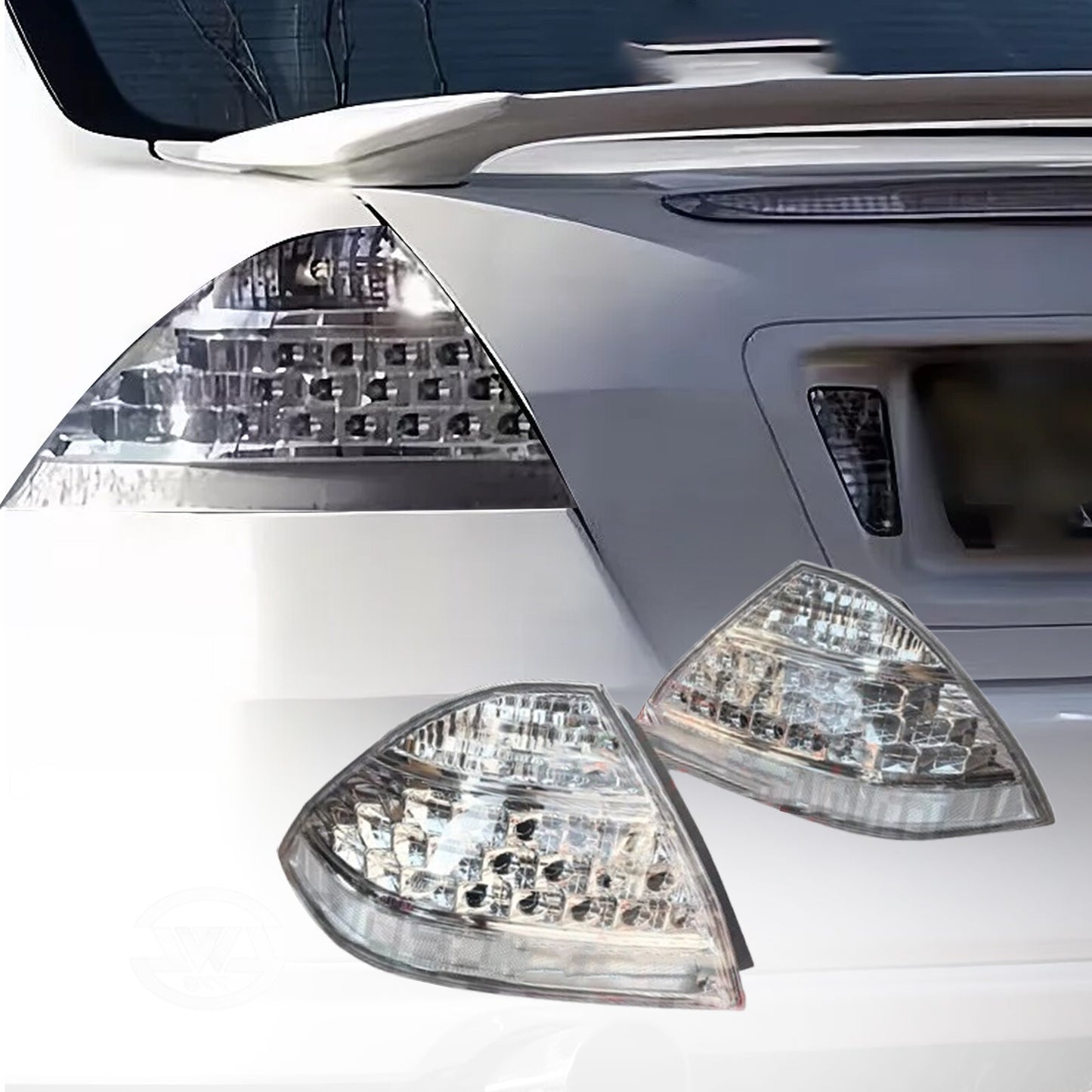 Crystal clear lens brake light turn signal cover suitable for 06-07 Accod Sedan 2.4