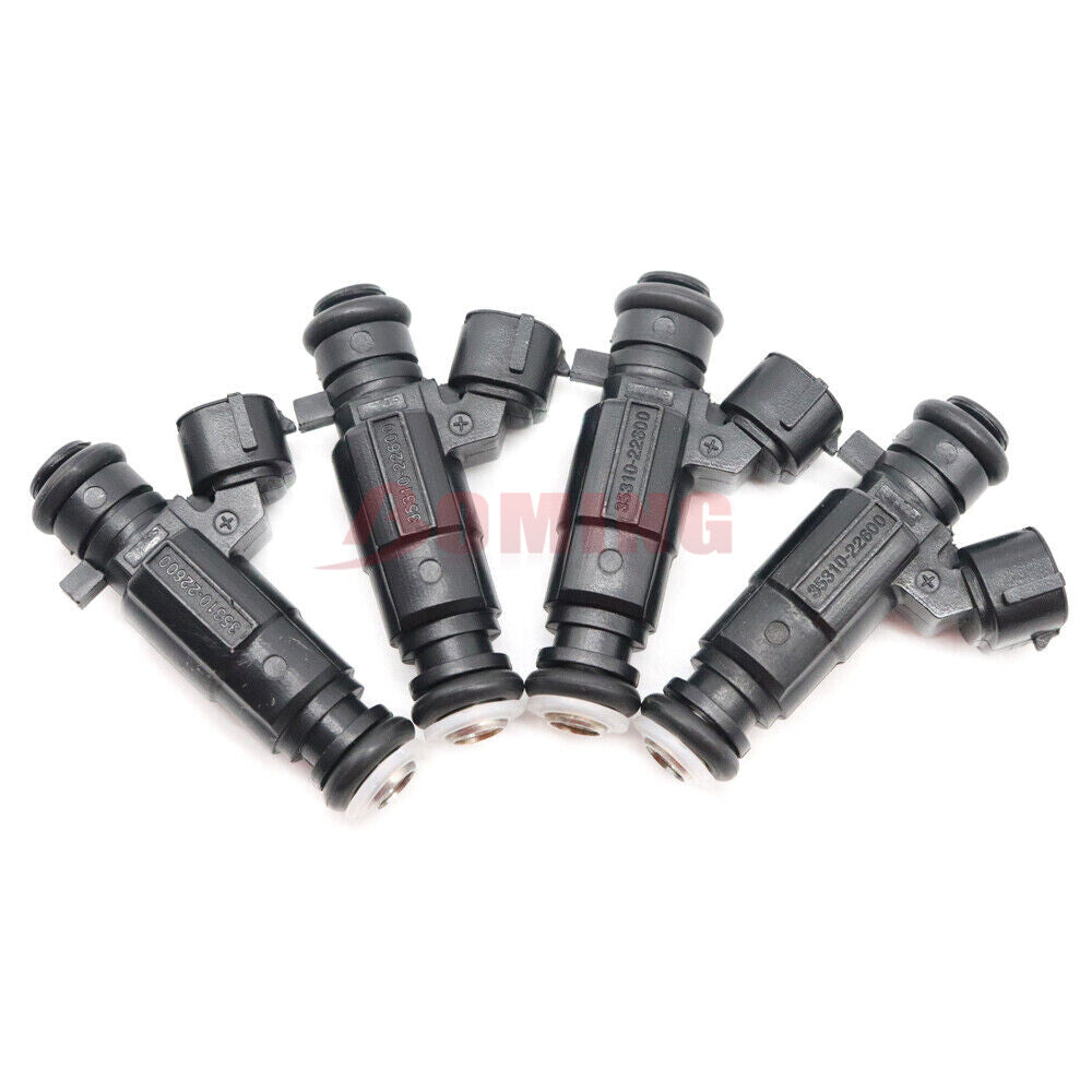 4-piece fuel injector kit for Hyundai Accent 1.5L and 1.6L I4 2000-2005 35310-22600