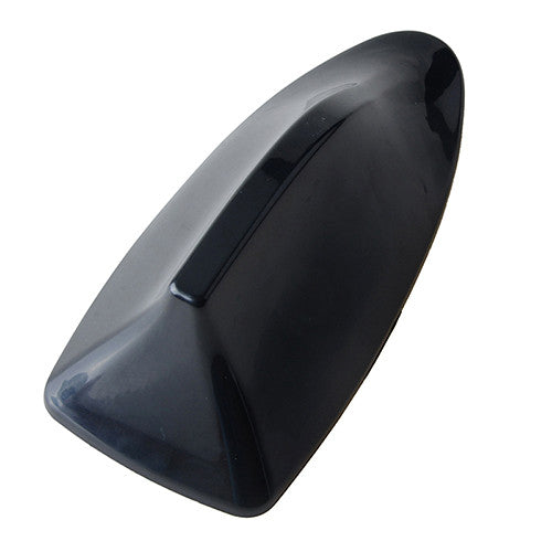 Black Universal Shark Fin Roof Antenna Aerial FM/AM with Radio Signal Decor NEW