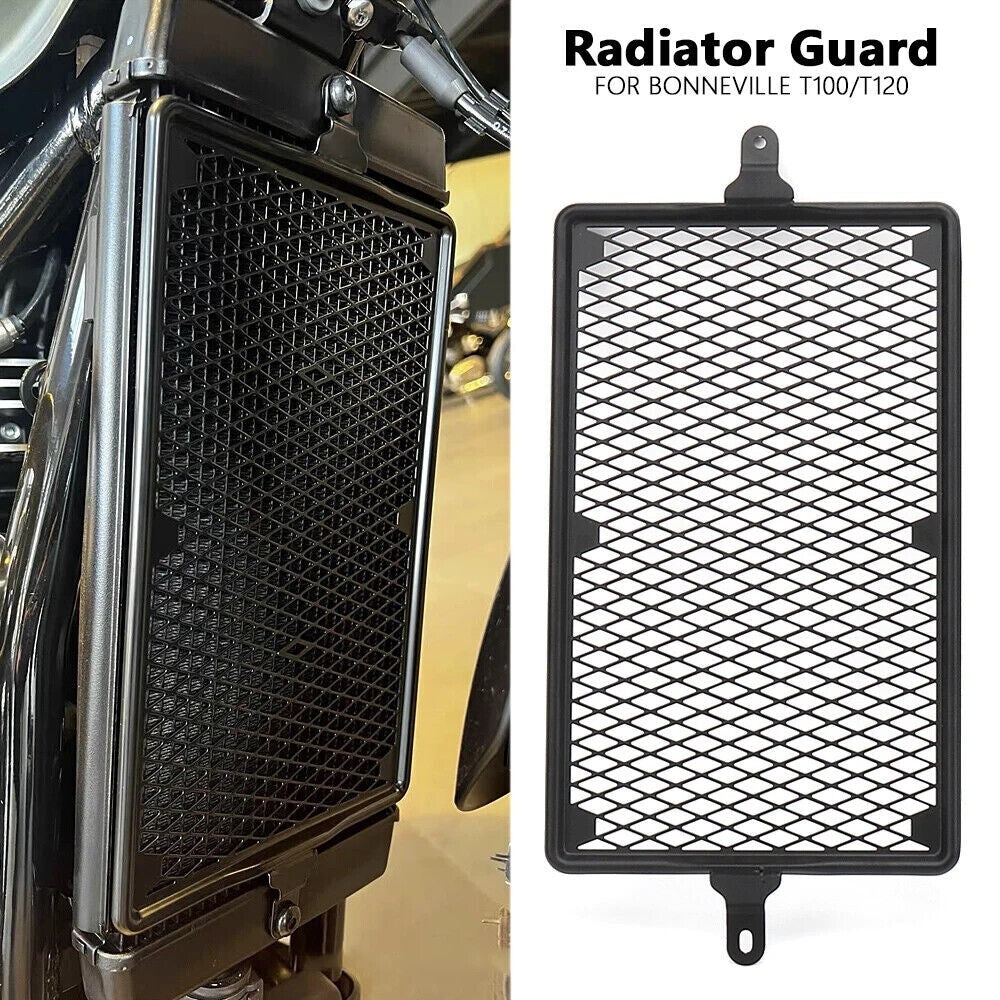 Radiator Guard Grille Cooler Cover Protector For Bonneville T120/100 Thruxton RS