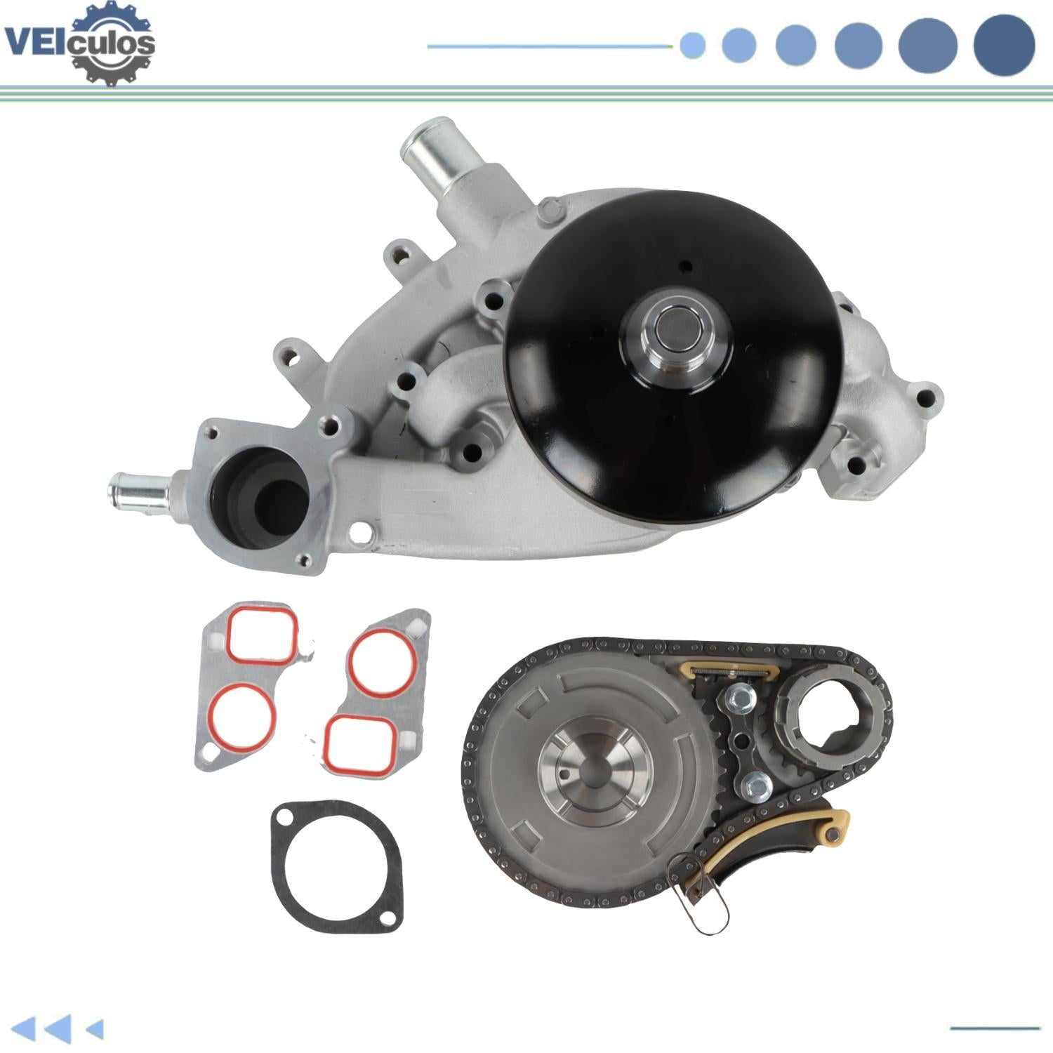 Timing Chain Kit Water Pump for Chevrolet Suburban for Buick Rainier for GMC for Canyon 5.3L