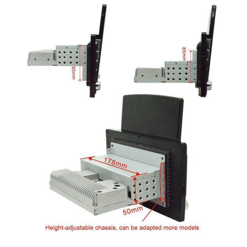 1X Car 10.1 Android 8.1 Stereo GPS MP5 Player Single 1Din WiFi Quad Core Radio