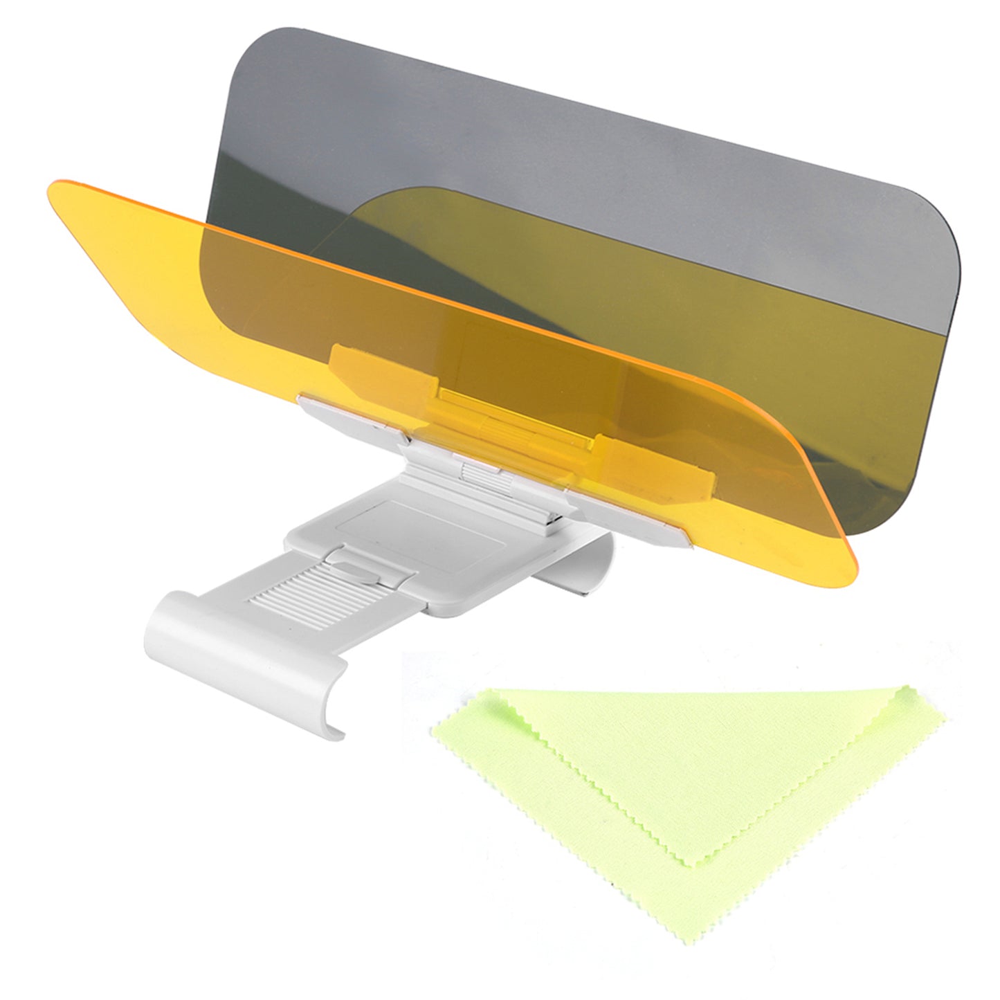 Hot 2 In 1 Car Transparent Anti-glare Glass Car Sun Visor Extender Parts For Day