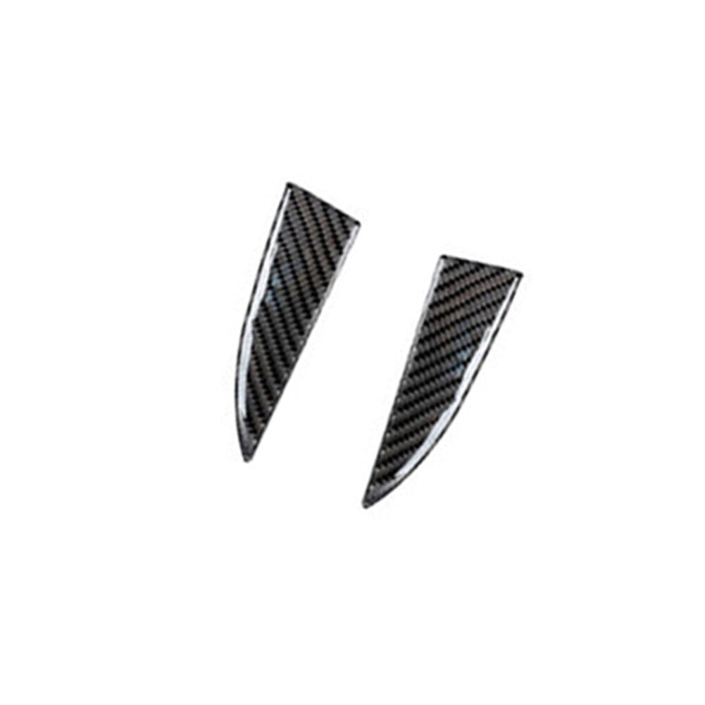 Carbon Fiber Front Door Storage Accent Cover Trim for BMW X1 F48 2016-2018