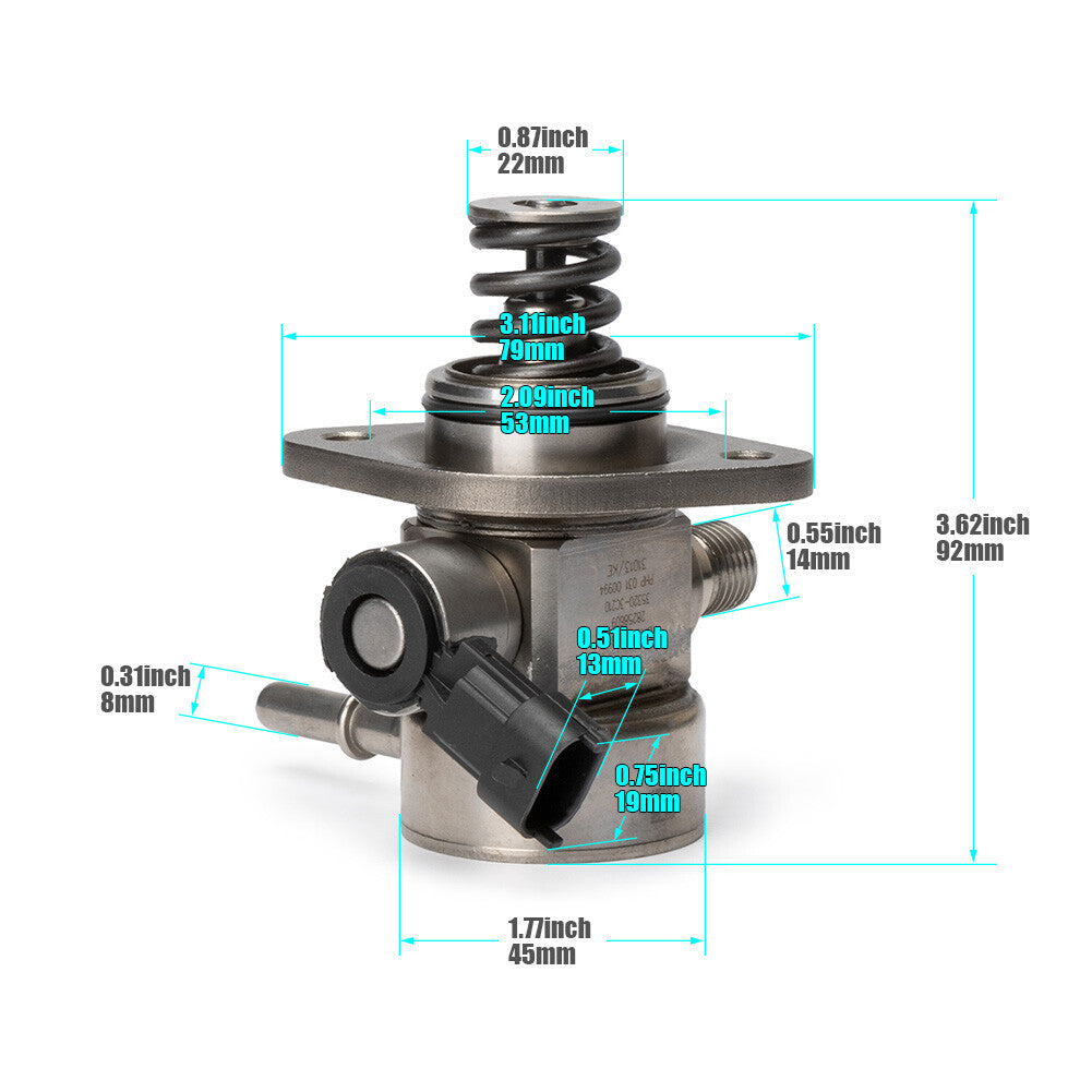 The 35320-3C220 high-pressure fuel pump is suitable for Kia Sorento K900, Cadenza, and for HYUNDAI G80.