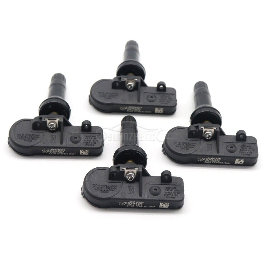 new 4-pack TPMS tire pressure monitoring sensors for Chevrolet for GMC 13586335
