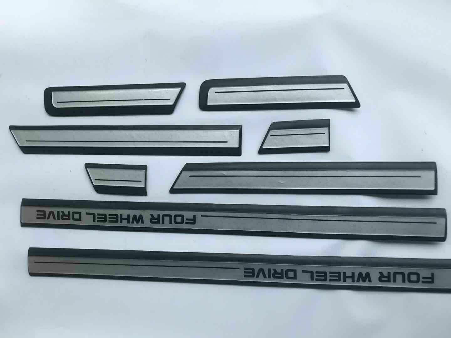 New Wheel Drive Side Door Molding Guard 4X4 for Land Cruiser LC80 FJ80 1991-1996