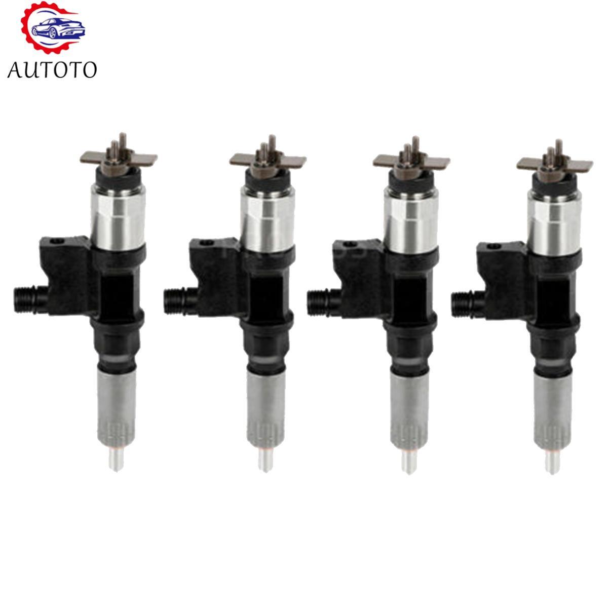 4PCS Diesel Fuel Injector Suitable for Isuzu NPR NRR NQR 095000-5471 97780100