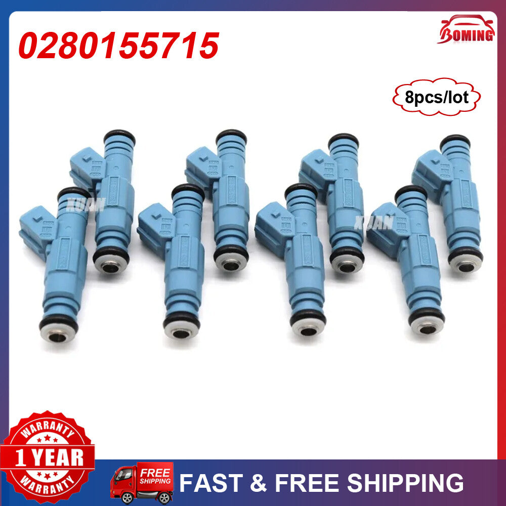 8 new fuel injectors for Dodge for RAM 1500 2500 3500 5.2L 5.9L. 0280155715