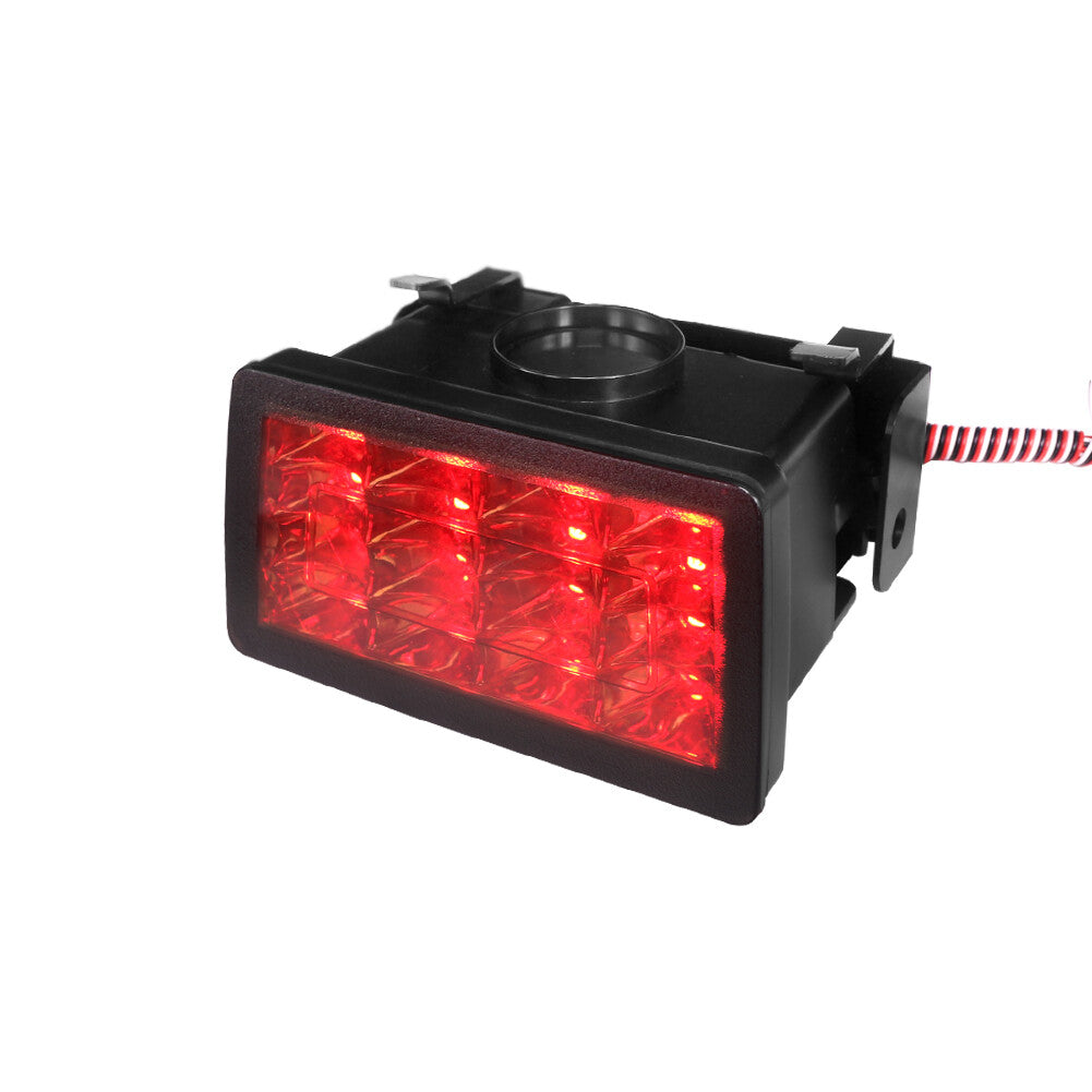 Suitable for 2011-2021 WRX STI XV F1 Style Smoke Red LED Flashlights, Third Brake Fog Lights