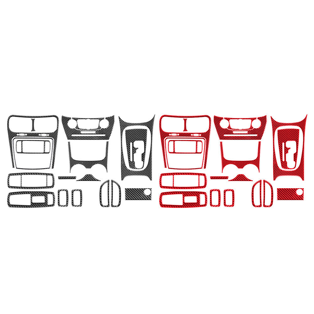 18Pcs Carbon Fiber Full Interior Kit Cover Trim for Dodge Journey 2011-2018