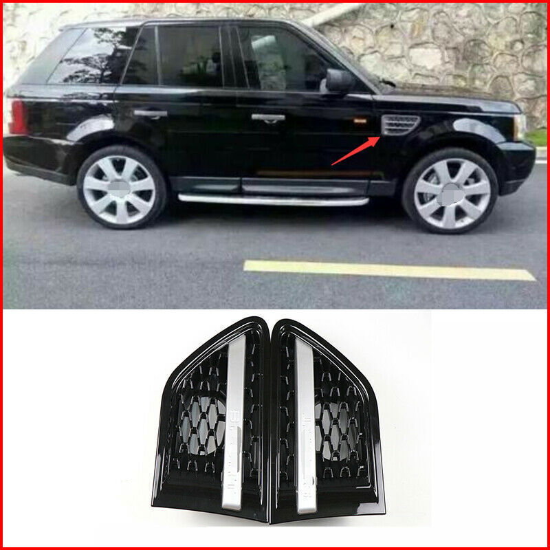 for Land Rover Range Sport 2006-2013 Black Car Front Side Door Fender Cover Trim