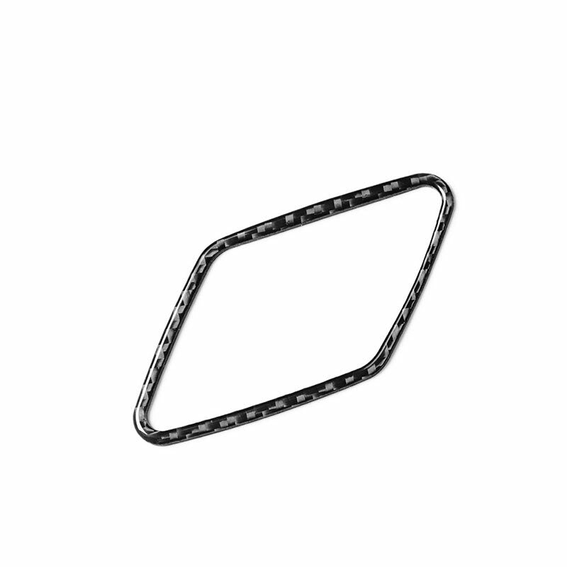 Carbon Fiber Door Speaker LoudSpeaker Trim Cover for VW for Golf 7 MK7 2014-2019