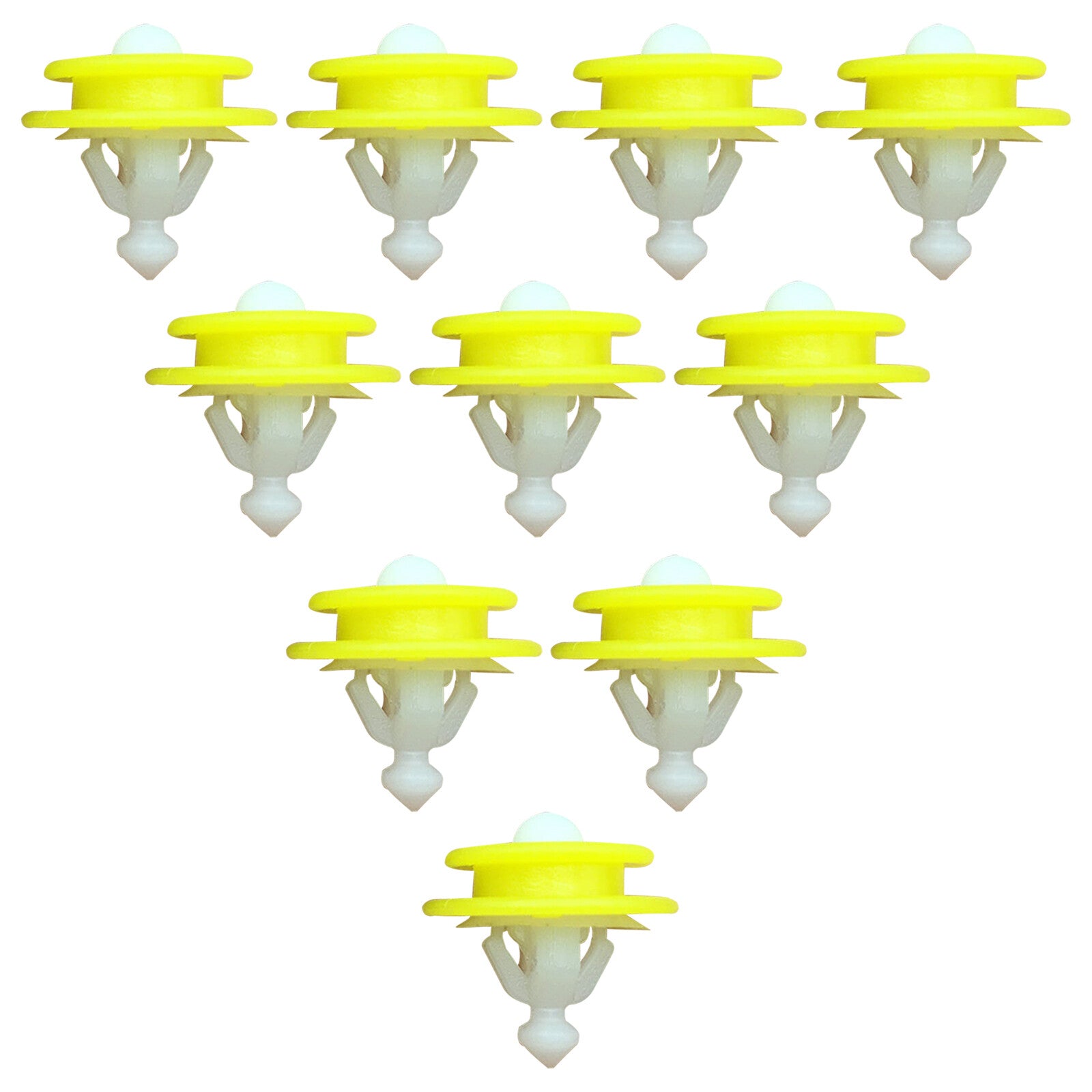 10Pcs Retainer Clip Fasteners Tool Replacement for Volvo v60/xc60/sc90/V40/C30