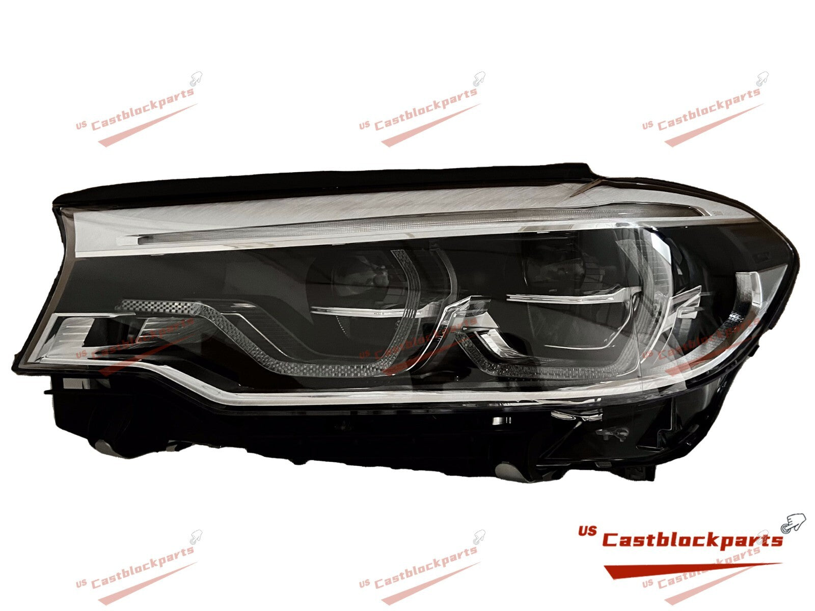 Left LED Adaptive Headlight Headlamp W/AFS For 2017-2020 for BMW 5 Series M5 G30 G31