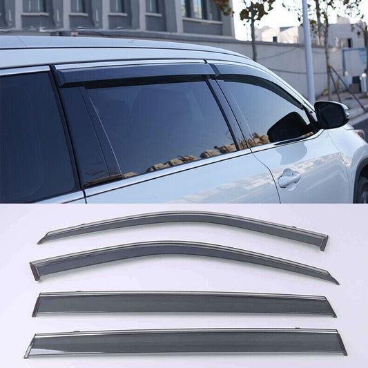 for Hyundai Palisade 2020-2024 Window Wind Visors Sun Rain Guard Vent Deflectors