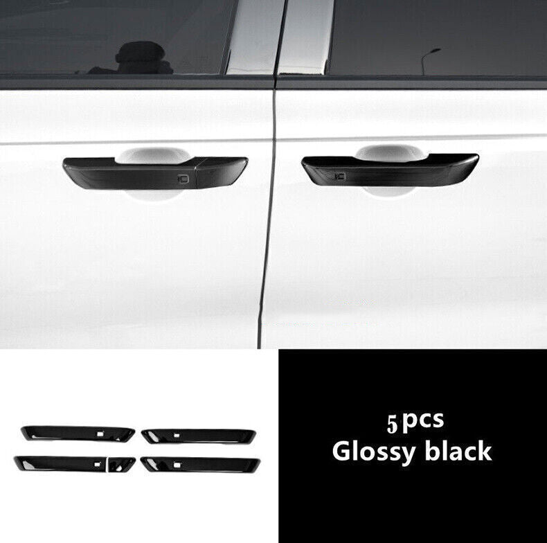 for Kia Carnival 2022-24 Gloss Black ABS Exterior Side Door Handle Cover Trim 5X