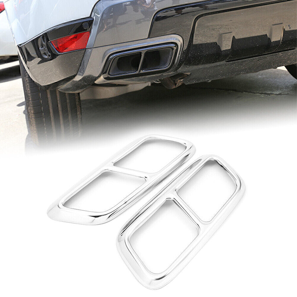 for Land Rover for Range Rover Sport 18-19 Rear Exhaust Muffler Tail Pipe Cover Trim