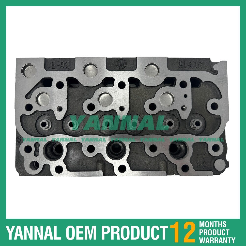 Suitable for Kubota D1402, D1402E, and D1402IDI engines; bare cylinder head fits KH91 excavator.