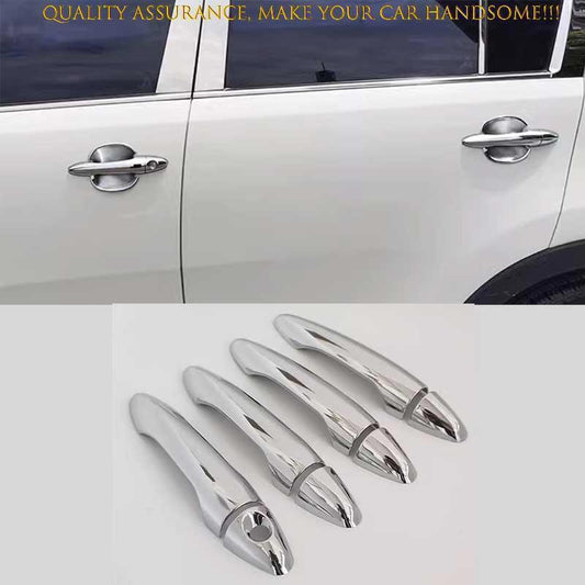 for Kia Sportage R 2011-2016 ABS Chrome Exterior Side Door Handle Cover Trim 8X