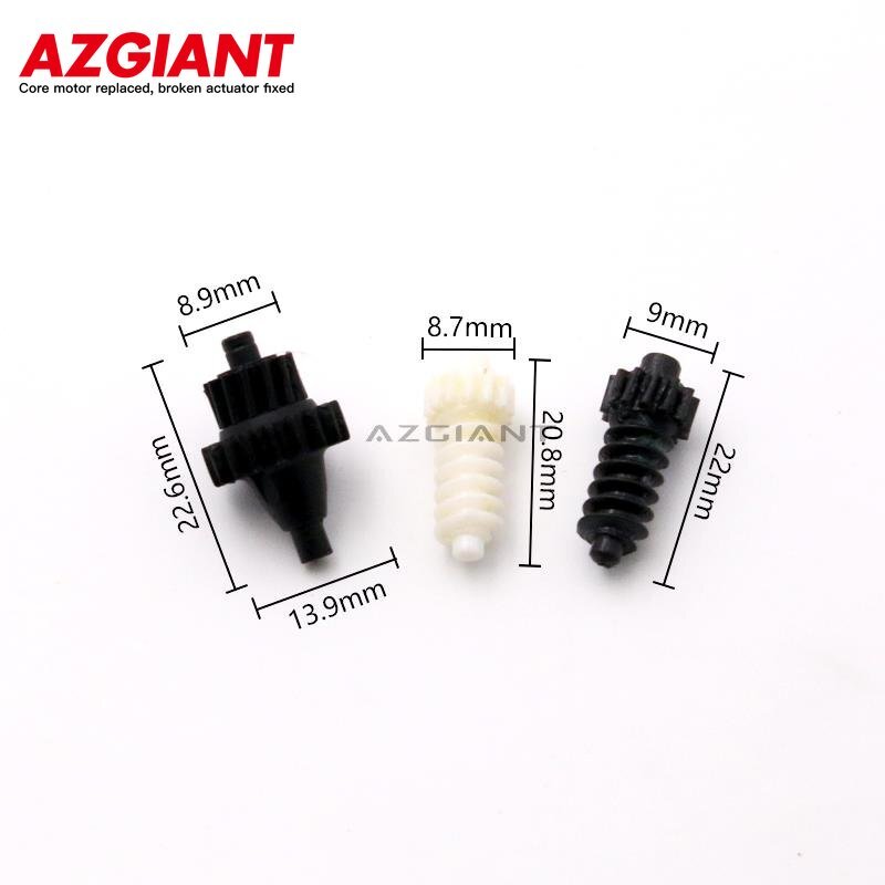 Internal gears are used in side mirror adjustment motor modules suitable for 2018-2021 for Toyota for Corolla 1.8