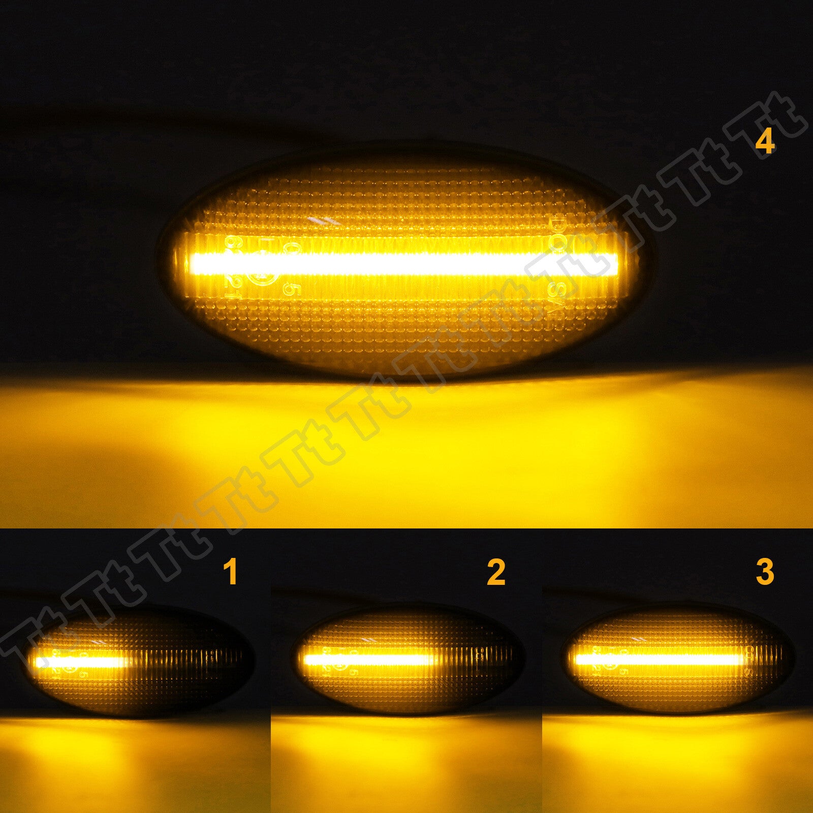 For 2008-13 for Subaru Forester Impreza WRX STI Sequential Side Marker Lights