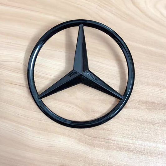 Glossy black rear boot star badge for Mercedes SL R231 2012-16 A2318170216