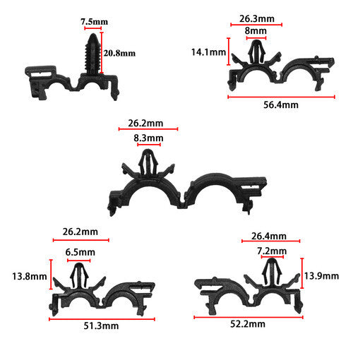 126P Automotive Wiring Harness Clip for Honda , for Mazda , for Ford , for Chevrolet