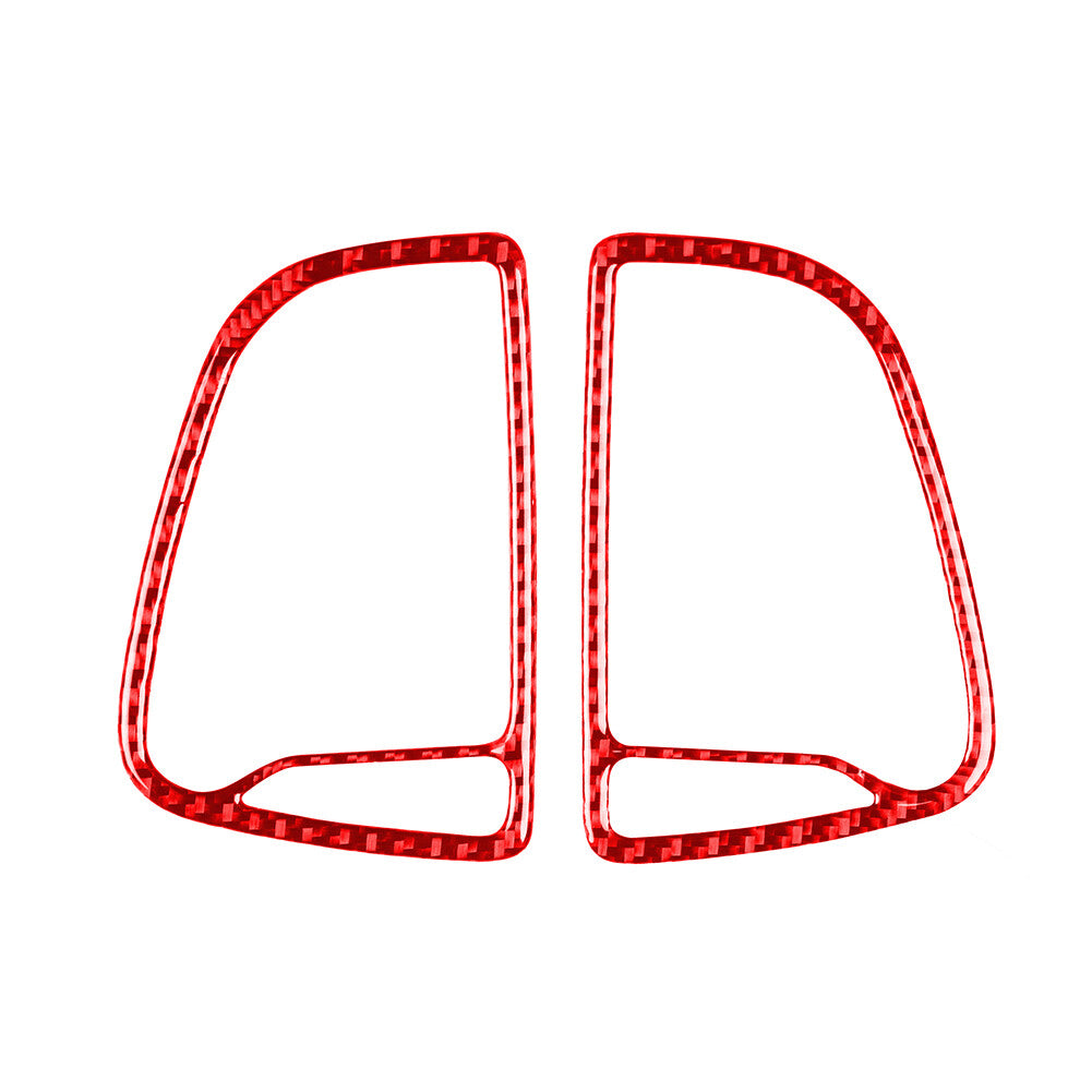 Carbon Fiber Center Air Outlet Vent Cover Trim for Dodge for Challenger 2015-2023 22