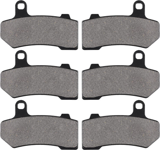 Brake Pads for Harley Davidson Road King, Road Glide 2008-2016, Street Glide